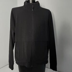 Ogio Jacket Woman's XL Black Full Zip Long Sleeve Zip Pockets